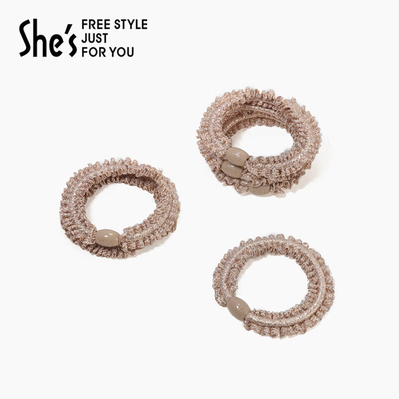 She's Versatile Elastic Hair Ties, 6-Pack Birthday Gift for Girlfriend