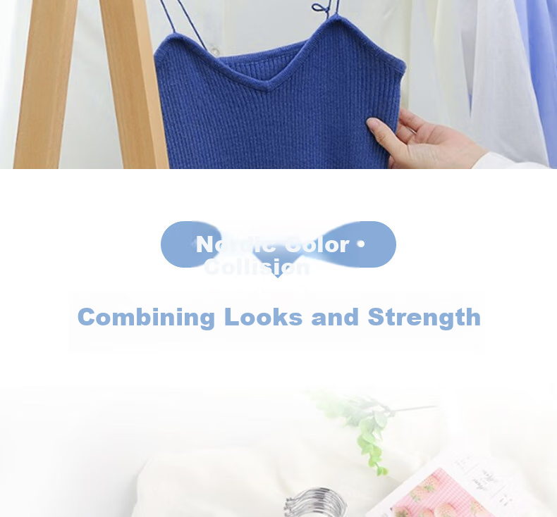 BingYouDuo Multi-Clip Baby Hanger Multifunctional Underwear and Socks Clip Baby Storage Drying Rack Children's Clothes Hanger 11