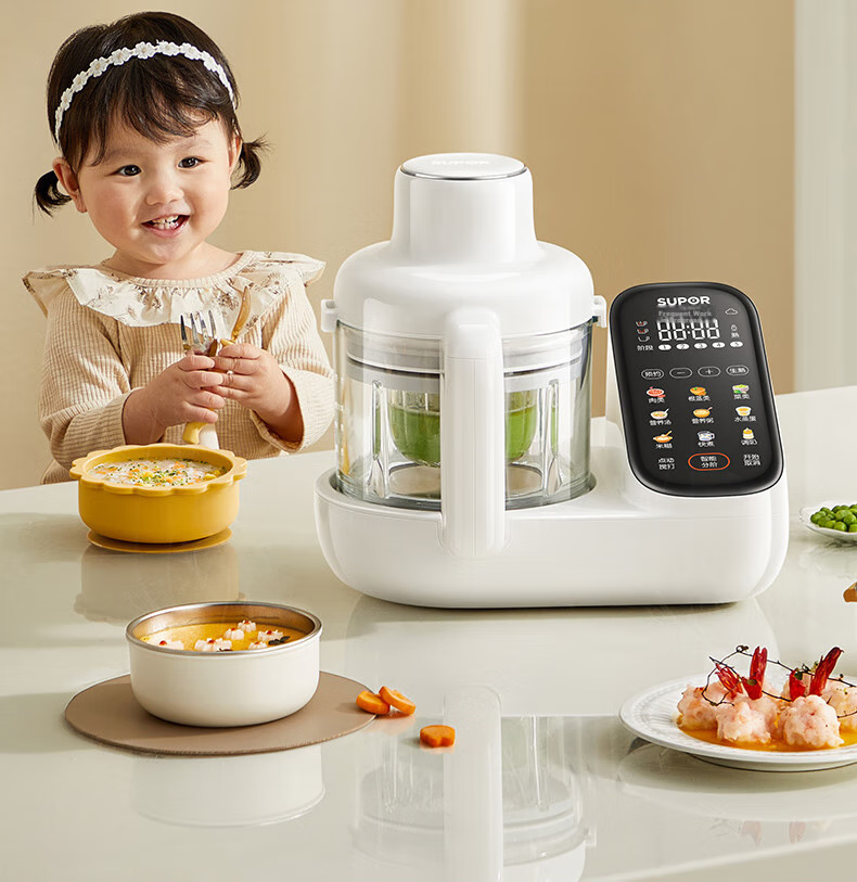 SUPOR Baby Food Processor, Steaming And Cooking All-In Rice Paste Maker, Baby Food Preparation Machine FB12S 5
