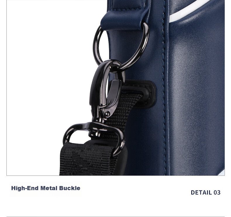 PGA Golf Bag for Men, Ultra-Light Portable Club Bag, Practice Ball Bag for 6 Clubs, Navy Blue 9
