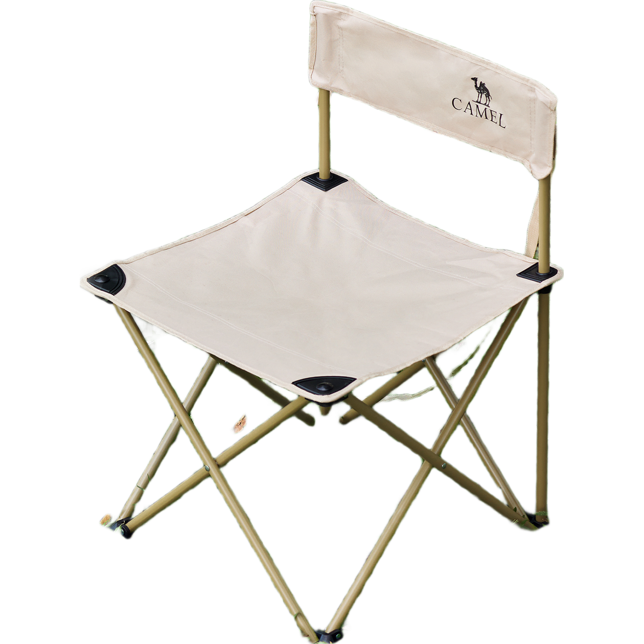 CAMEL Wide Folding Outdoor Chair Portable Picnic Camping Beach Fishing Stool Bench