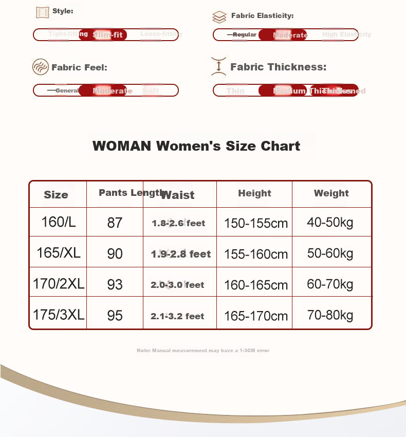 Mengyangwang Women's 100% Pure Wool Thermal Underwear Leggings, Warm Base Layer Pants for Autumn And Winter, Thick Seamless Knitted Wool Pants 7
