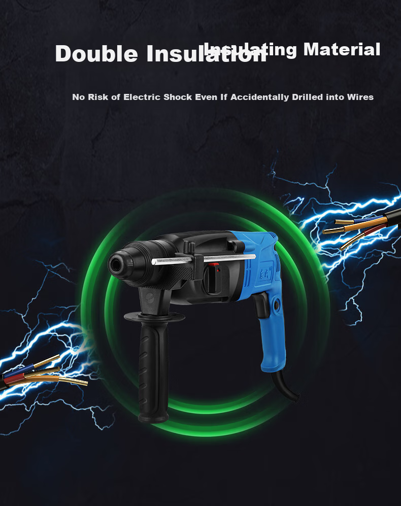 Dongcheng Light Electric Hammer WZC800-26, Impact Drill, Electric Drill, Multi-Functional Three-In Power Tool, Concrete 10