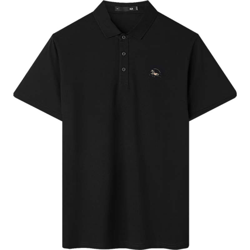 HLA Hailan Home Men's Short Sleeve Polo Shirt 2026 New Year of the Horse Summer Short Sleeve