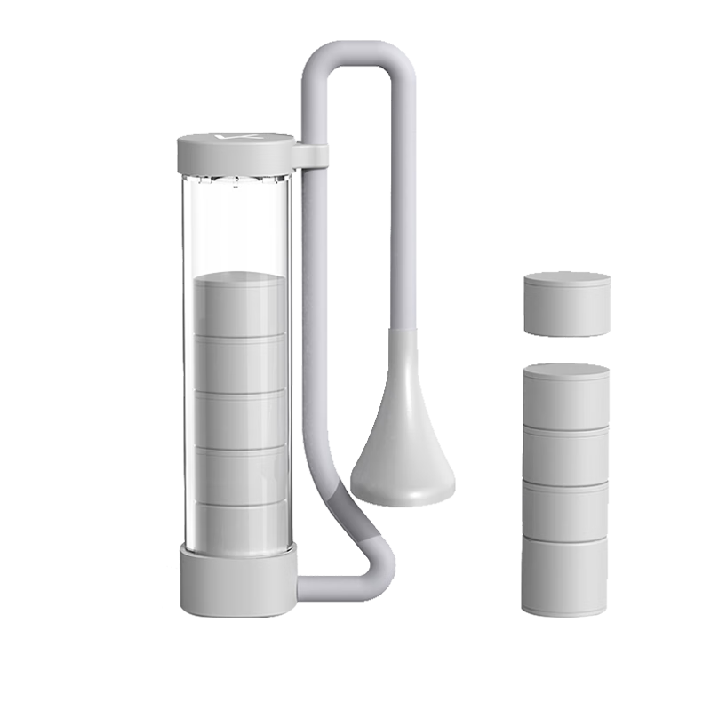 Keep Body Shaping Breathing Dumbbell Diaphragmatic Trainer Lung Capacity Abdominal Muscle Vest Line Pelvic Floor Muscle Exercise Style Gray