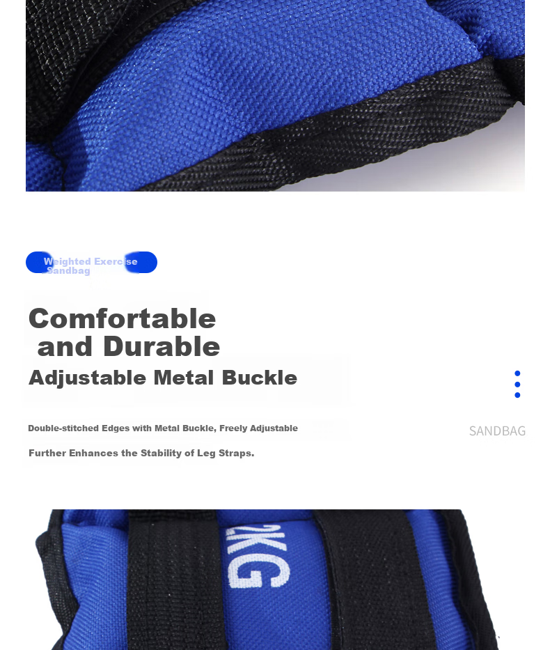 Huashimeng Weighted Leg Sandbags for Running, Dance, Strength Training, Specialized Equipment for Ankle, Invisible Wrist And Leg Exercises 8
