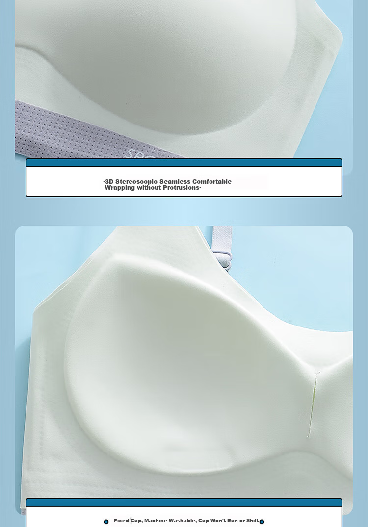 LangSha Girls' Underwear Bra, for Female Students And Children, Shock-Absorbing Sports Bra, for Teenagers in Middle School And High School, Puberty Development Period 16