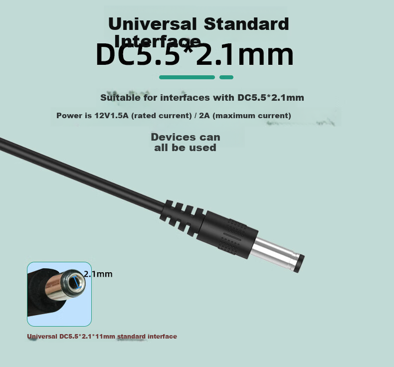 Xiaoerduo Gigabit PoE Power Adapter, Supply Adapter, Camera Wireless AP Router Bridge DC53.5V0.7A Module Network Port HMQ-P36K 5