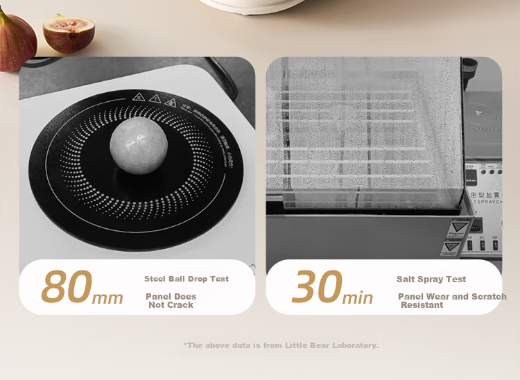 Bear Household Induction Cooker, Battery Stove, 2200W High Power, Intense Heat for Stir-Frying, Smart Touch Control, Waterproof Panel, 8 Heat Settings, Slim Design, Induction Cooktop, Hot Pot Stove, DCL-B22H5 9