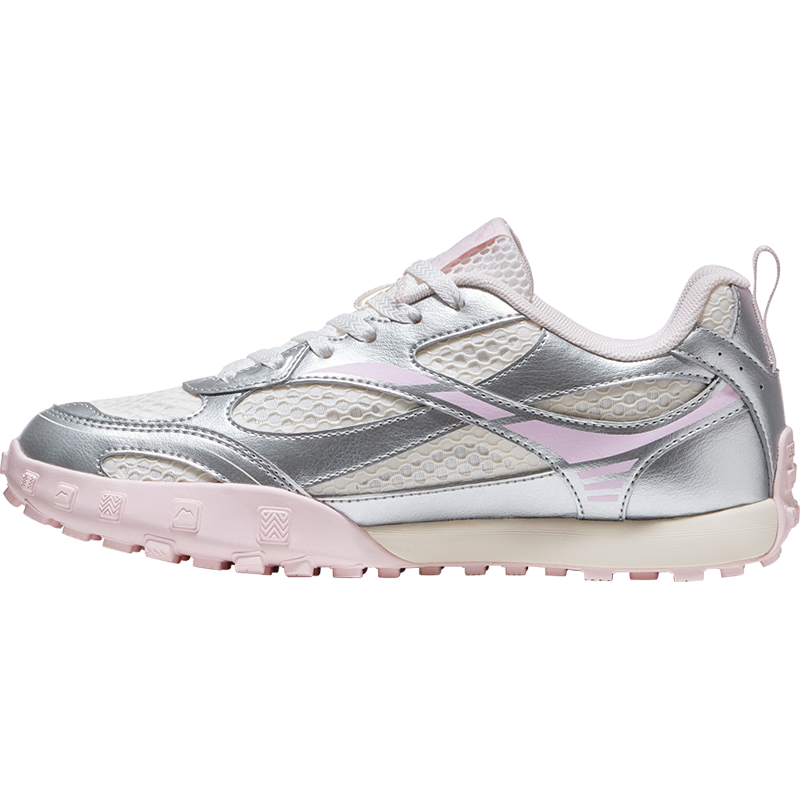 CAMEL Liuguang 2nd Generation Thin Sole Women's Breathable Casual Retro German Training Shoes K26BX5L3008 Cream/Delicate Pink Size 39
