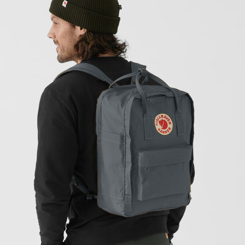 FJALLRAVEN Laptop Backpack 23523-046 Super Grey 13L Student School Bag