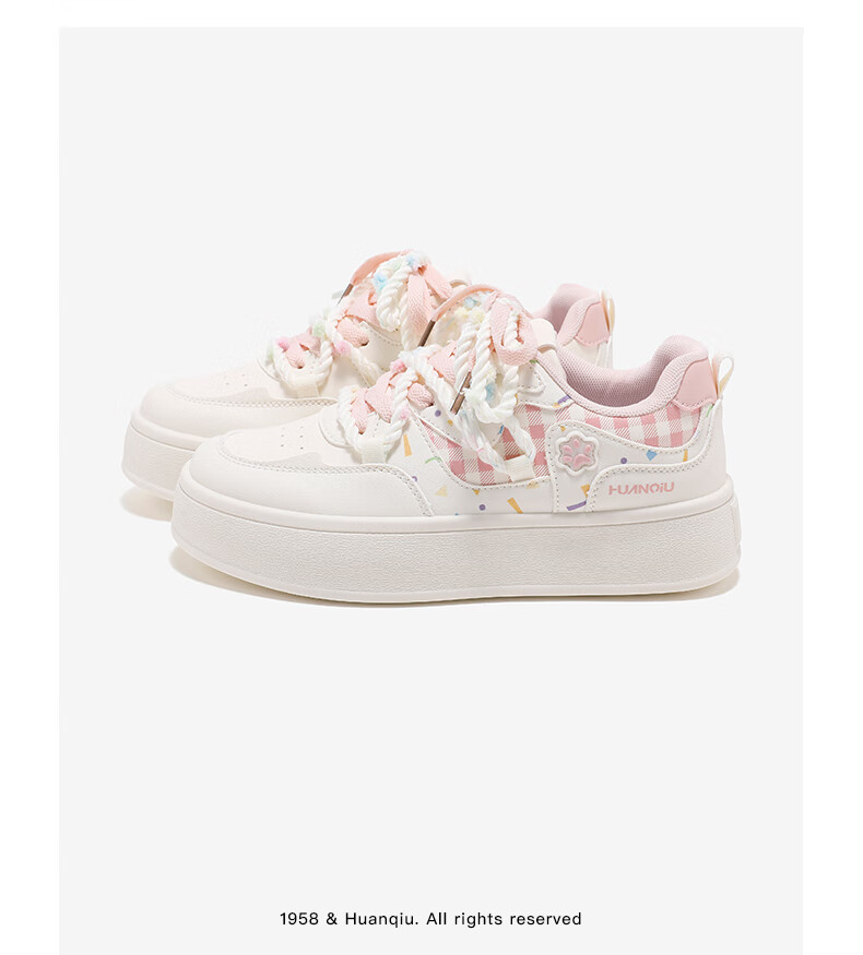 Global New Women's Shoes Artistic Casual Versatile White Sneakers College Style Daily Sneakers XHQ-G1007 Beige Deep Blue Size 39 8