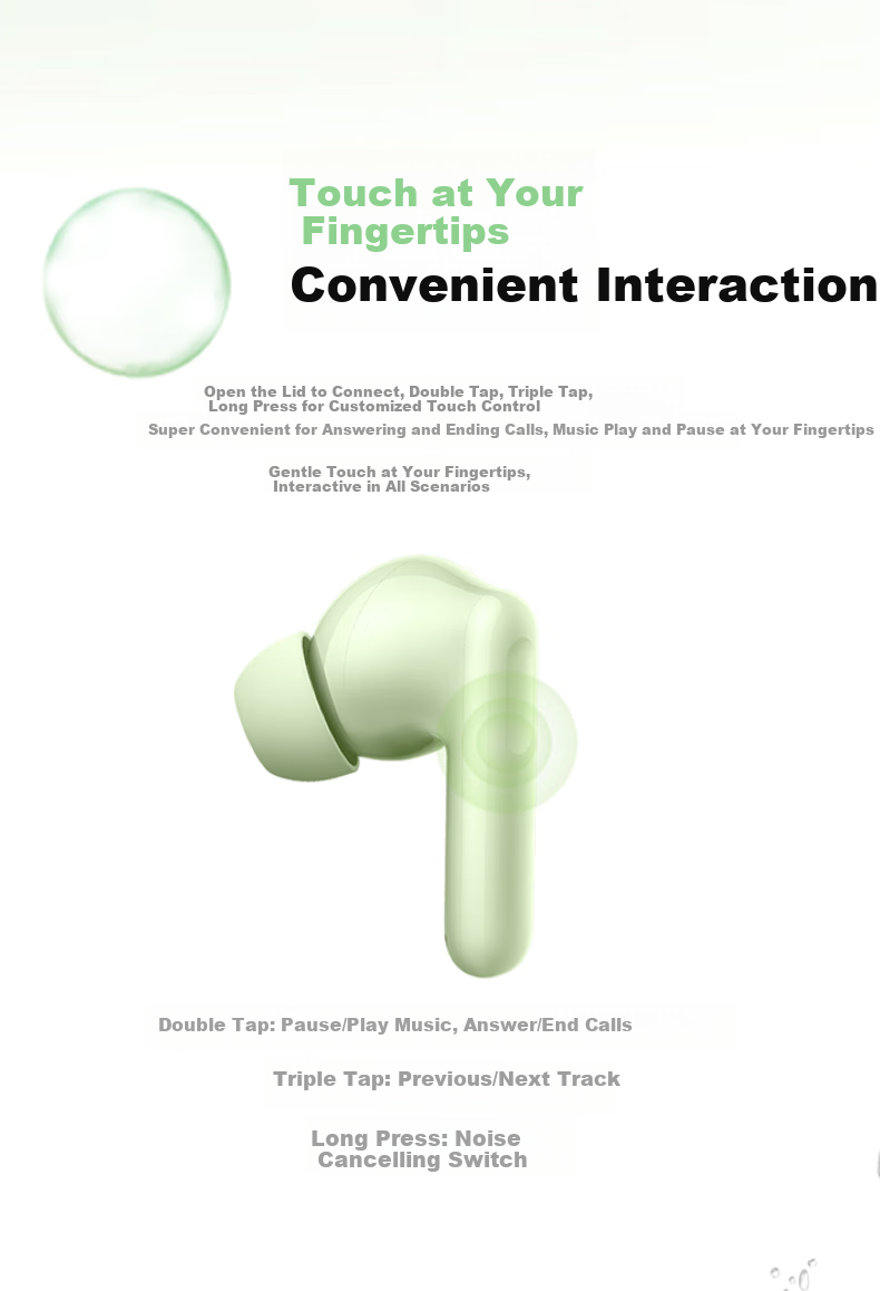 HONOR Earbuds A Pro [Subsidies], Bluetooth Earphones, HONOR Headphones, Noise Reduction, High Sound Quality, Long Battery Life, Compatible with HONOR, Huawei, Xiaomi Phones, White 11