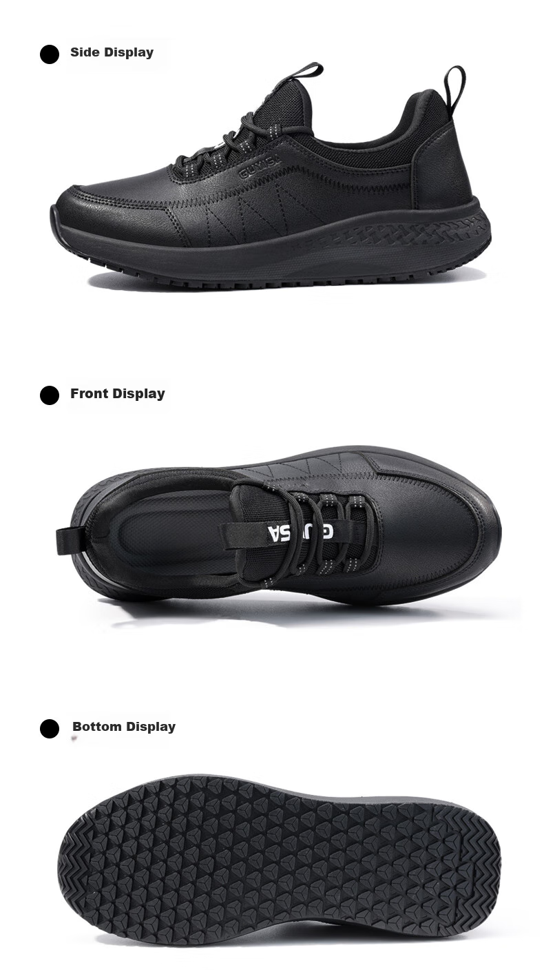 Qingya Chef Shoes, Kitchen Shoes, Non-Slip, Waterproof, Oil-Resistant, Odor-Resistant, Wear-Resistant, Specialized Work Kitchen Shoes for Men, C002, Size 40 15