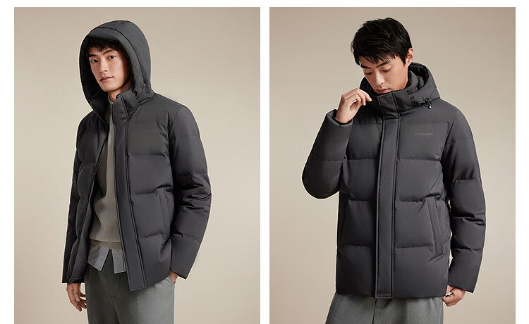 BOSIDENG Best-Selling Men's Down Jacket Business Coat Hooded Men's Business Jacket Hot Sale in Mall 11