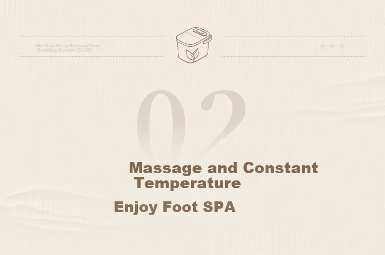 Midea Foot Soaking Bucket with Heating And Warming Function, Electric Foot Bath Basin with Automatic Massage, Hot Foot Wash Basin with Deep Heat Extraction, One-Button Cooking Function, Birthday Gift for Boyfriend Or Girlfriend ZL501 9
