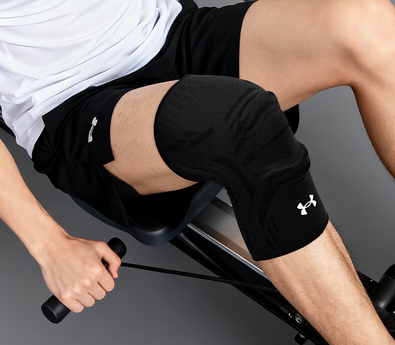 Under Armour Knee Brace Sports Warm Running Meniscus Basketball Football Badminton Patella Mountaineering Knee Joint Support for Men and Women 4