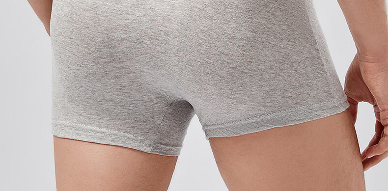 Guxu Disposable Men's Boxer Briefs Plus Size Large 200 Jin Cotton Sterile Daily Use No-Wash Shorts 6 Pieces 32