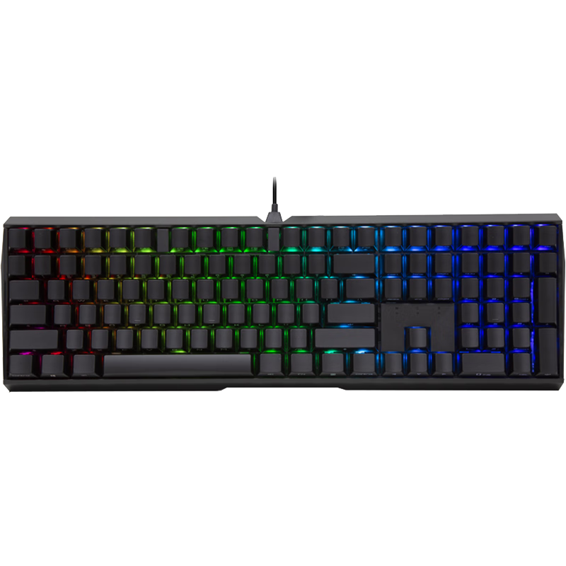 CHERRY MX3.0S Mechanical Keyboard, Gaming Keyboard, Wired E-Sports Keyboard for Office And Computer, 108 Keys, RGB Mixed Light Keyboard, Alloy Shell
