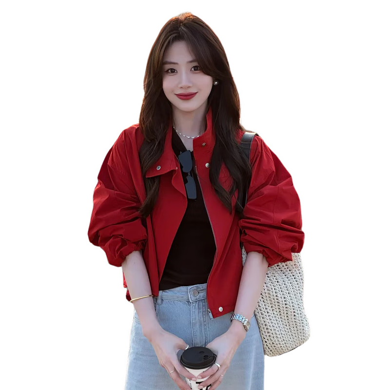 MT [Optional Quilted] Winter Thickened Cotton Jacket Stand Collar Pig Nose Buckle Drawstring Sports Casual Comfortable Women's Coat