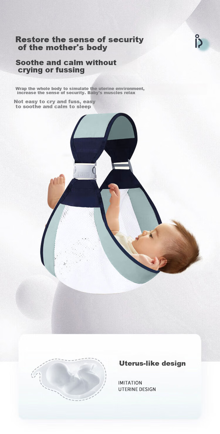 Aibaoshi Baby Carrier, Waist Stool, Front-Facing, Breathable, Horizontal And Vertical Carrying, Multifunctional Baby Sitting Strap, Baby-Carrying Tool, M678 5