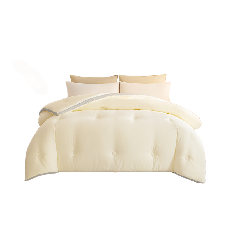 JD Jingzao 10% Antibacterial Soy Fiber Thick Winter Quilt A-Class Autumn Winter Breathable Warm 6 Jin 150*200cm
