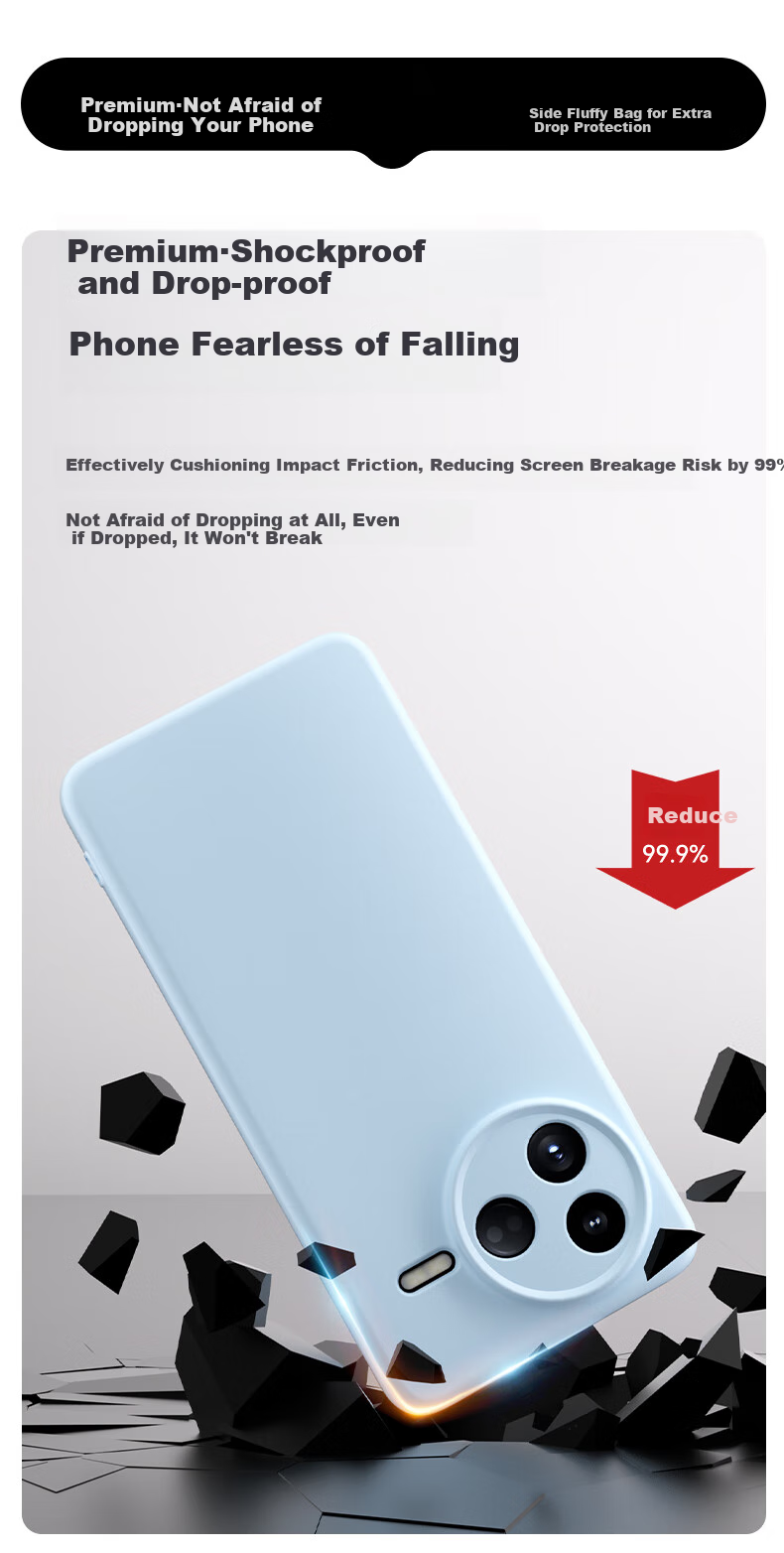 Shangsu Compatible with Redmi K80 Phone Case, K80 Protective Cover, Premium Liquid Silicone Soft Shell, Full Lens Protection, Shockproof, Anti-Fingerprint, for Women And Men, Solid Color Simple Design, Antique White Outer Shell 4