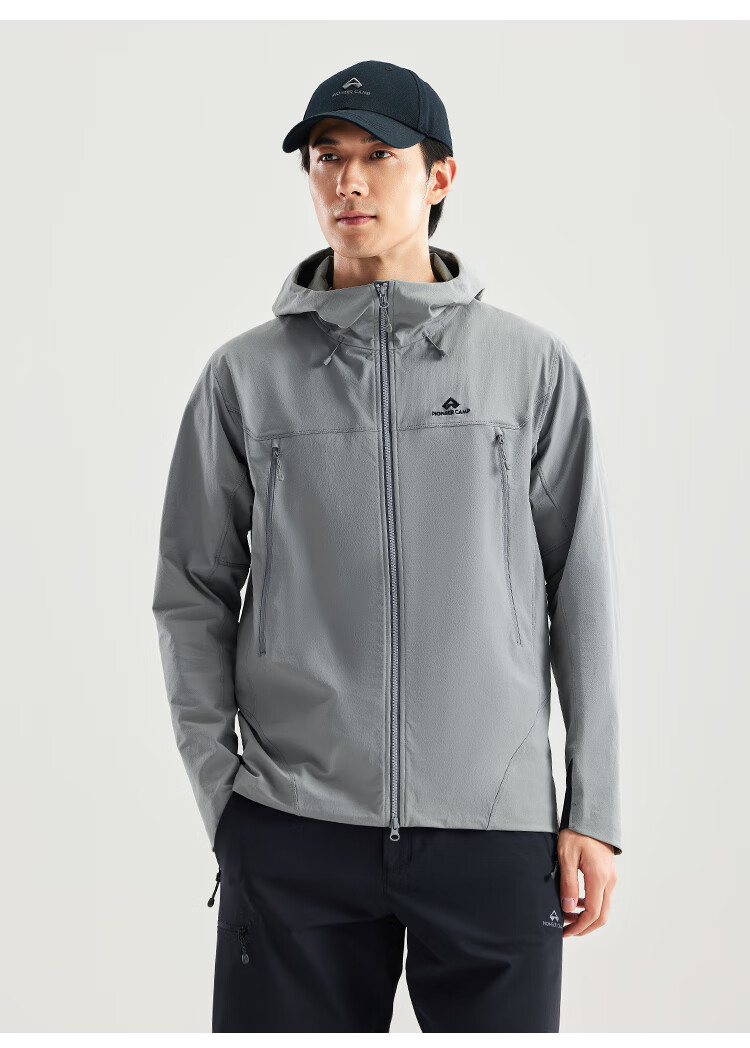 Pioneer Camp Sea Lion 2.0 Men's Softshell Jacket Autumn Outdoor Windproof Warm Waterproof Cordura Hiking Mountaineering Coat 6