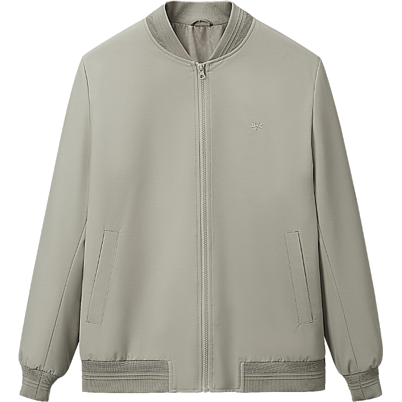 HLA Hailan Home Men's Jacket 26 Spring Light Business Classic Series Baseball Collar Coat