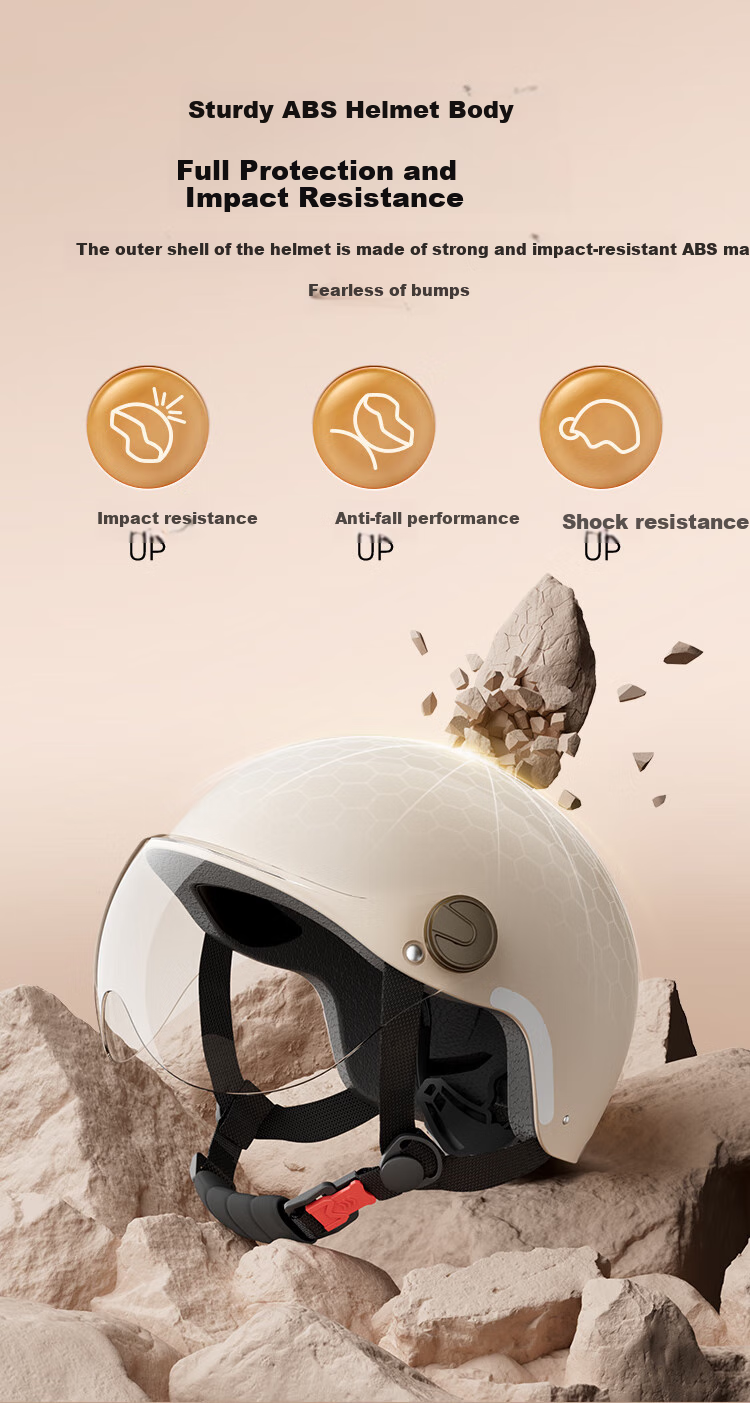 JD Original TK22 Electric Scooter Helmet, 3C Certified New National Standard Class A Basic Model, Unisex Electric Scooter Helmet, Light Gray, Size M 6