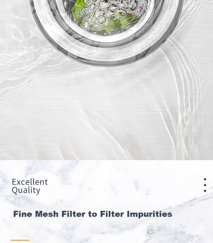 BJ Stainless Steel Kitchen Sink Strainer, Drain Filter, Vegetable Washing Basin, Dishwashing Sink Mesh (Small Basket) 10