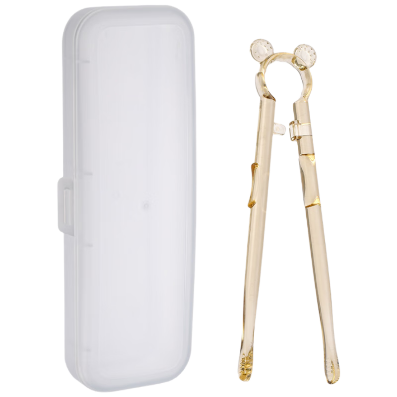 COOKSS Children's Day Gift Training Chopsticks for 2-3 Year Old Babies PPSU Chopsticks with Thumb Support Learning Aid Tableware
