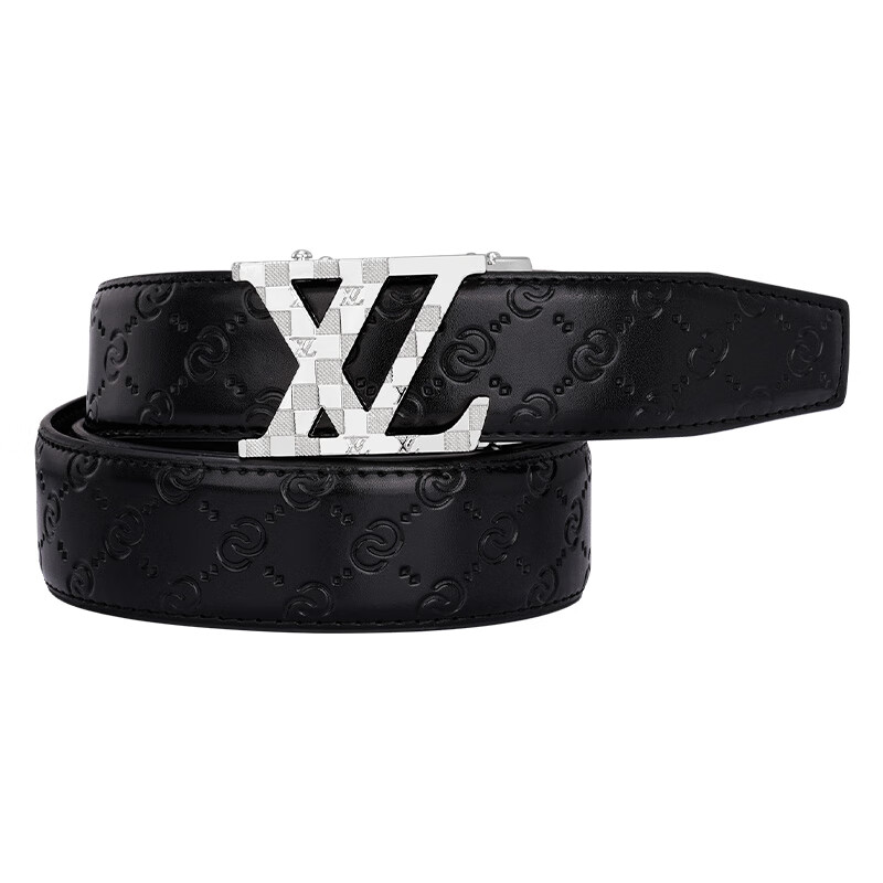 TUCANO Men's Genuine Leather Automatic Buckle Business Casual Belt Birthday Gift for Boyfriend Husband Dad Elders