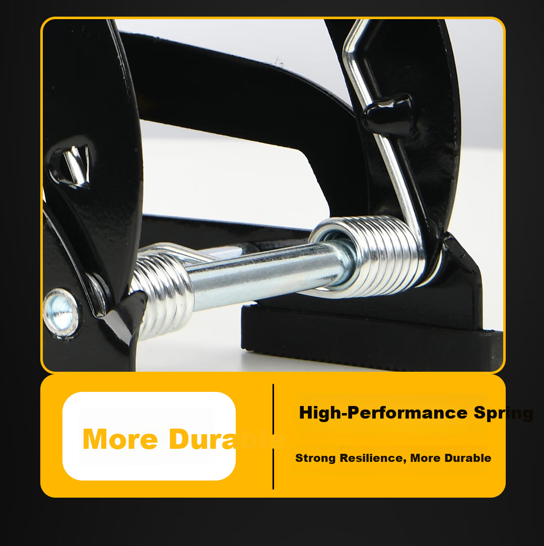 Deli Deli Dual-Handle Foot Pump High-Pressure Air Pump for Bicycles, Motorcycles, Electric Vehicles And Basketball Inflation with Gauge 9