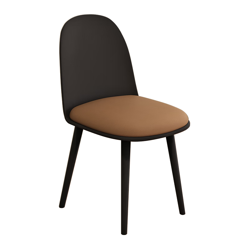 Fanshe Dining Chair for Home Use, Small Apartment Backrest Dining Table Chair, Nordic Soft-Packed Negotiation Chair Dining Room Chair, Set of 2