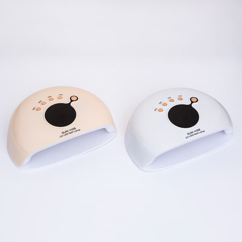 Mingba Nail Lamp Fast Drying Gel Light High Power Dual-Hand Nail Tool Dual Light Source Large Panel No Black Hands 6