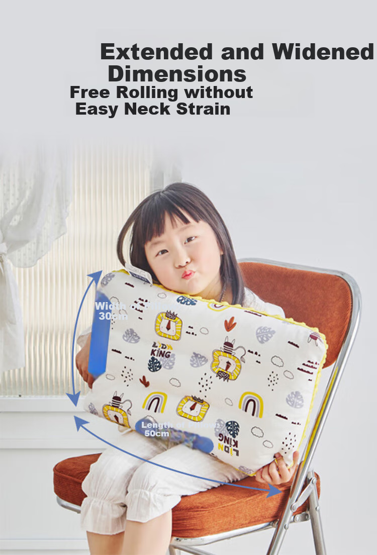 Aibaoshi Children's Pillow, Baby Kindergarten Nap Pillow, Infant Pillow for Ages 1-10, Primary School Student Rest Pillow, Xiaopangshi S416 6