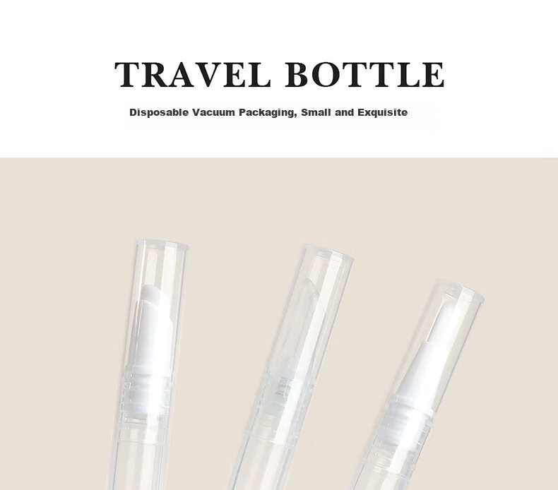 Chense Dispensing Pen, Push-Type Vacuum Travel Portable Sample Foundation, Cosmetics, Lotion, Eye Cream, Anti-Oxidatio 1