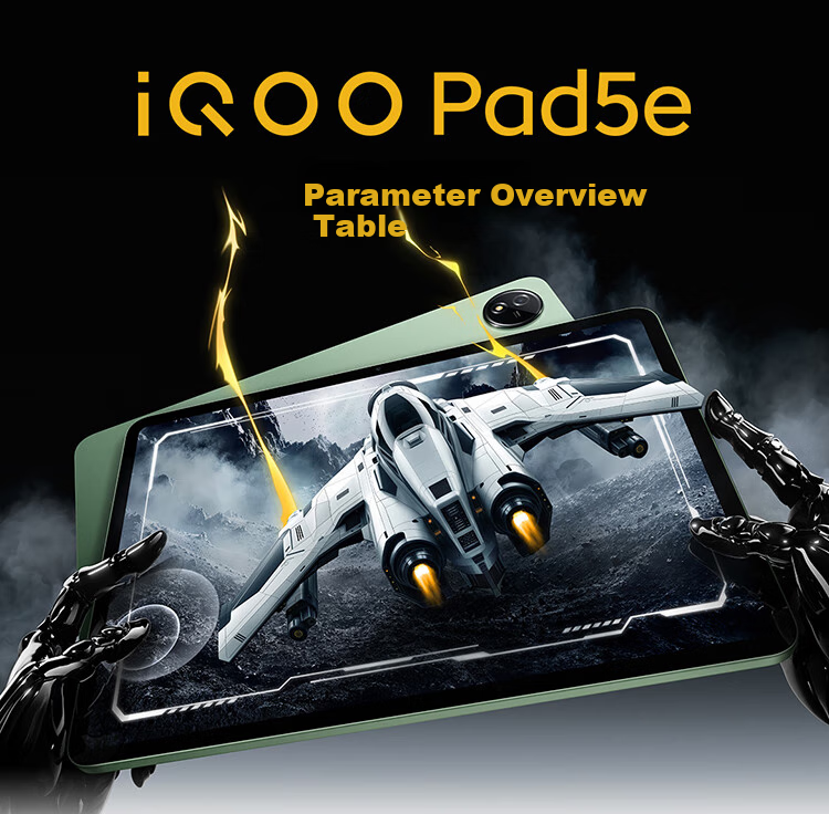 IQOO Pad5e, 8GB+256GB, Man Dao, Subsidy, Third-Generation Snapdragon 8s, 12.1-Inch 2.8K Gaming Screen, 10000mAh Long Battery Life, Tablet Computer 1