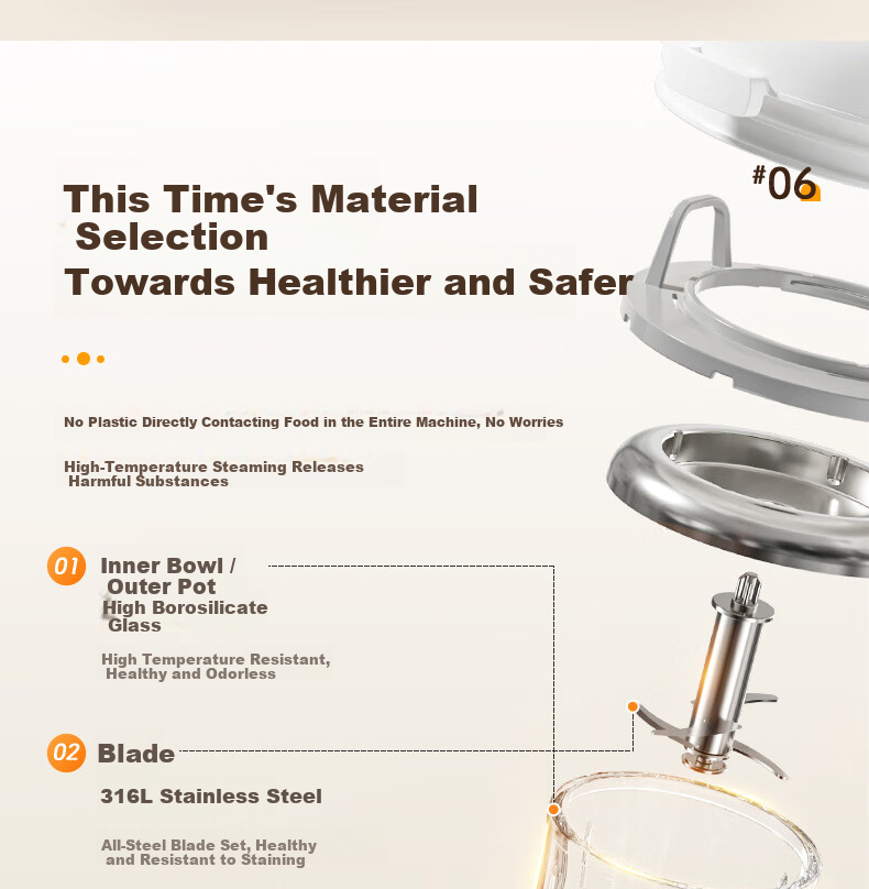SUPOR Baby Food Processor, Steaming And Cooking All-In Rice Paste Maker, Baby Food Preparation Machine FB12S 20