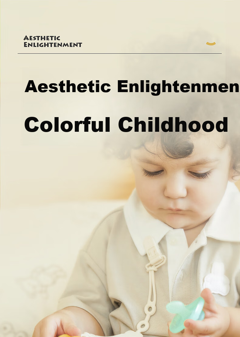 Xiaoyaxiang Pacifier, Silicone Ultra-Soft, for Newborns 6 Months And Above, Sleep Aid, Anti-Colic (Flat Head), with Storage Box 17