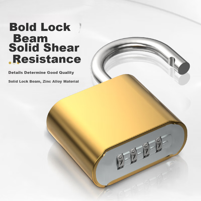 Chugong Combination Padlock Waterproof Rust-Proof Anti-Theft Travel Lock for Luggage, Locker, Backpack, Gym, Home Use, Large Gate Lock 2
