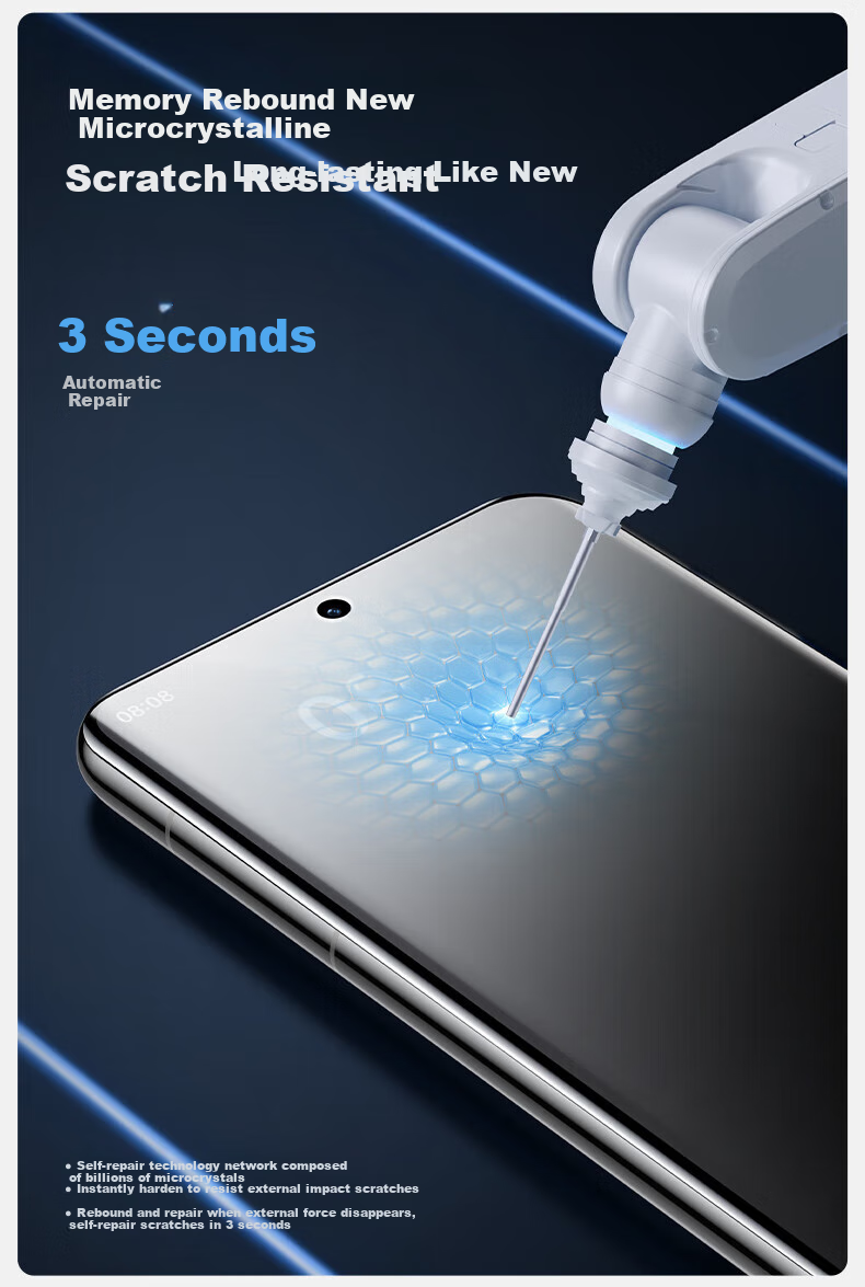 Shanmo Privacy Screen Protector for Huawei Pura70Pro And Pura70Ultra, Easy Installation Microcrystalline Anti-Fingerprint Anti-Drop Touch-Sensitive Scratch-Resistant Protective Film for Privacy Protectio 10