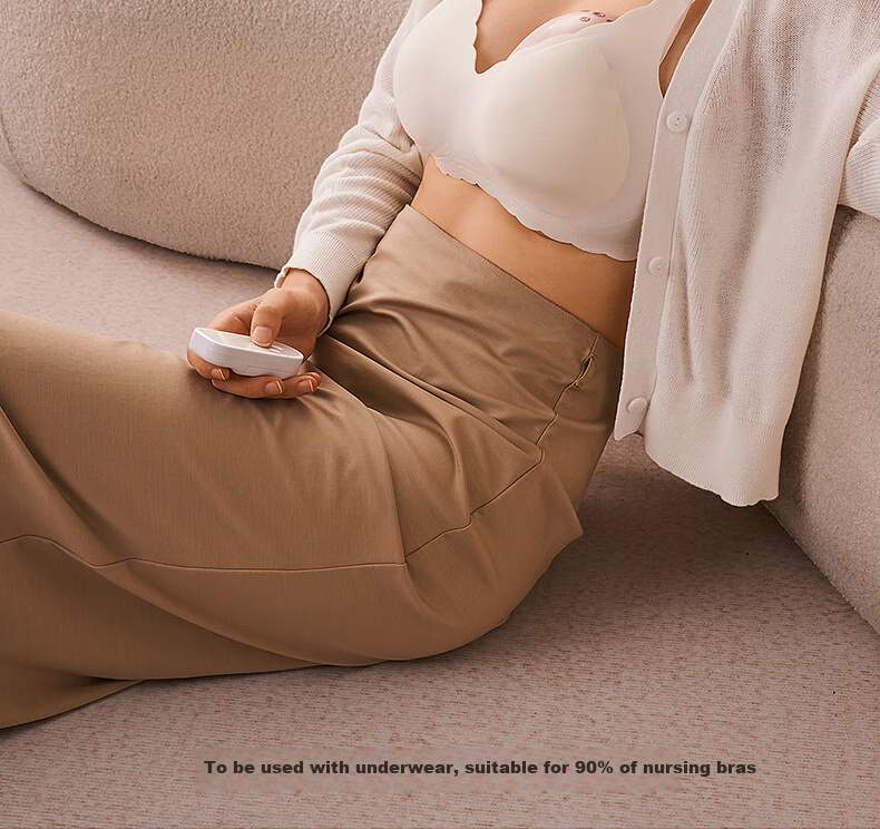 Xenbea Hands-Free Breast Pump, Electric Wearable Portable Fully Automatic Painless Massage Milk Collector Squeezer 8791 3