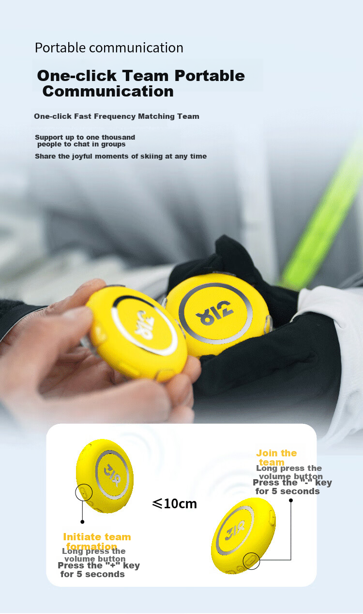 318 T1S Pro Walkie-Talkie, Motorcycle Bluetooth AI5000km Outdoor Camping Cycling Hiking Skiing Specialized 10