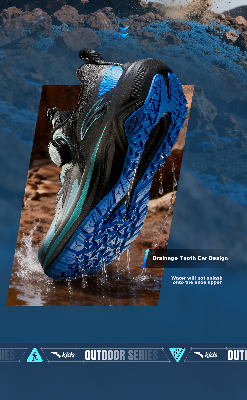 ANTA Children's Running Shoes for Boys, Autumn And Winter Flying Shield Sports Running Shoes, Student Sneakers A12545503 8