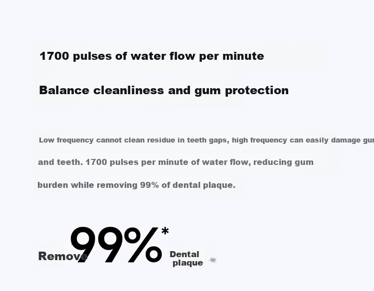 Mijia [National Day Gift] Xiaomi Portable Water Flosser, Dental Irrigator, F400 White Cloud-Shaped Umbrella Body, 4 Water Flossing Modes, Birthday Gift, Holiday Present 10