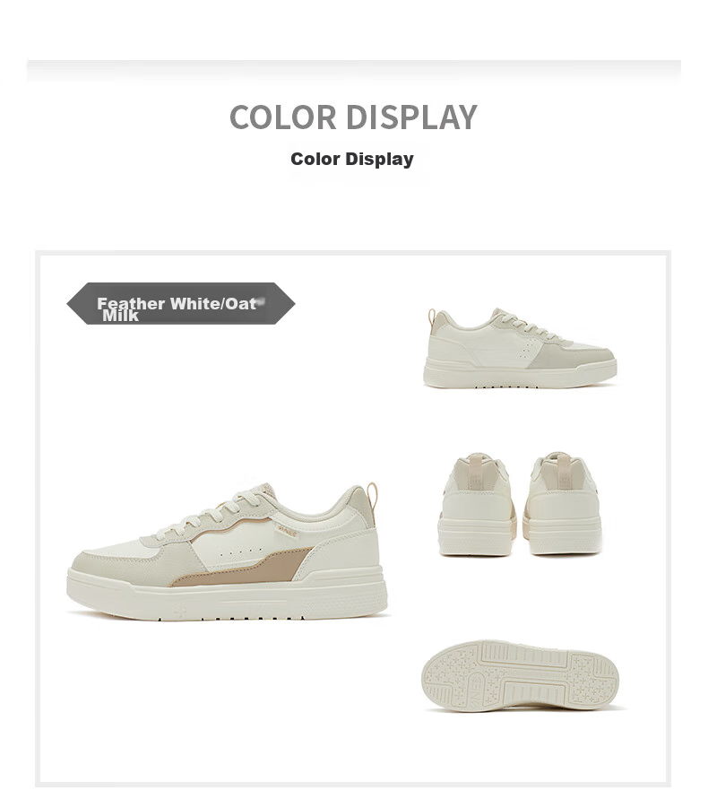 361° Women's Sneakers Soda 3 Spring And Summer Couple Retro Thick-Soled Casual Skateboard Shoes for Women 682516615-4 53
