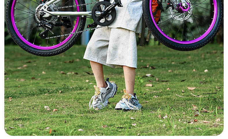 FOREVER Aluminum Alloy Children's Bicycle 6-12 Years Boys and Girls Student Bike Ultra-Light Gear Mountain Bike 20 Inch 8