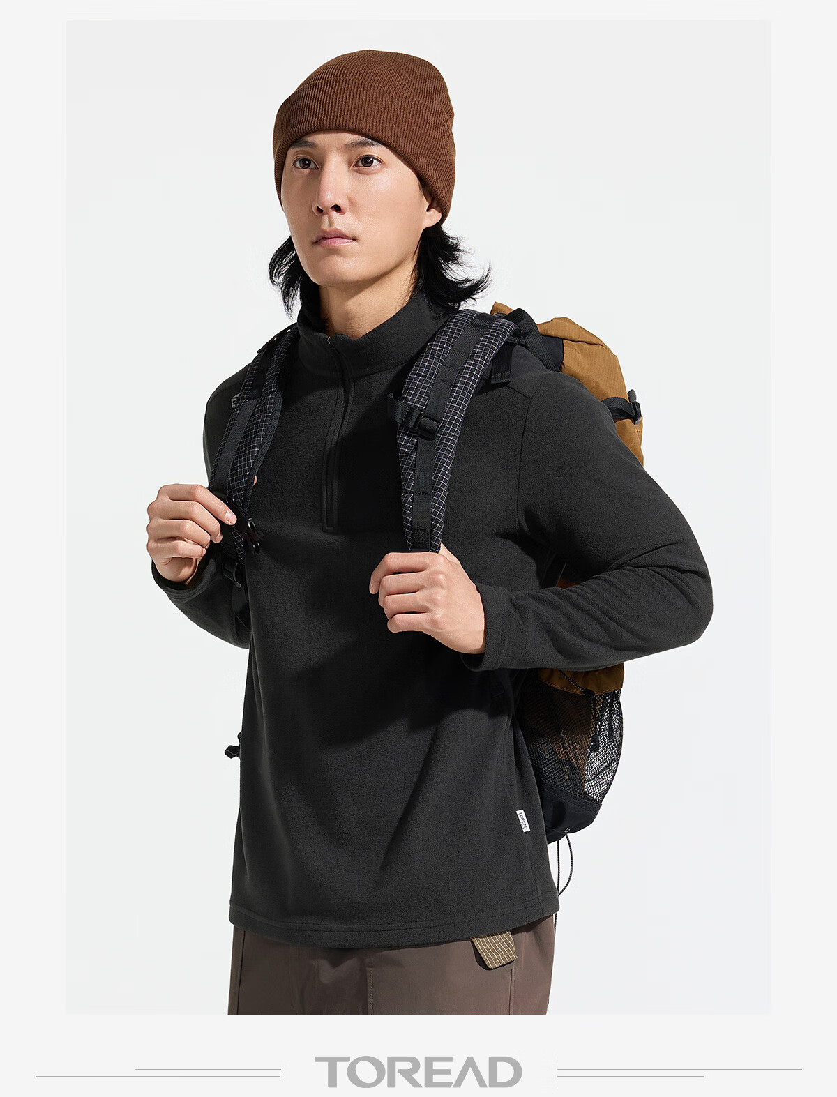 TOREAD Men's Lightweight Fleece Jacket Autumn Winter 2025 TACCCN91851 3
